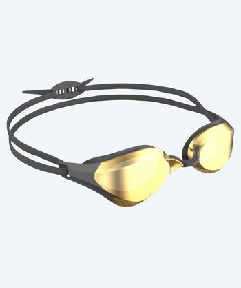 Watery Elite svømmebrille - Rattle Pro Mirror - Sort/guld