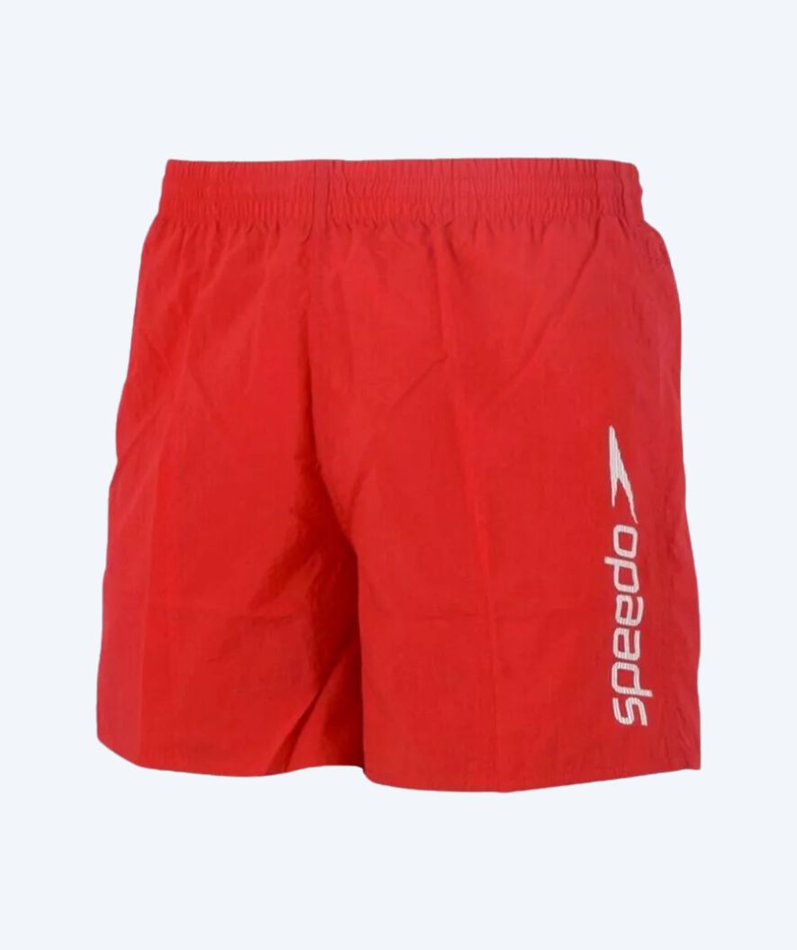 Speedo badeshorts til mænd - Scope - Rød