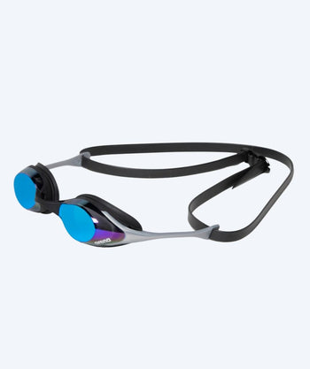 Arena motions svømmebriller - Cobra SWIPE Mirror - Sort/blå