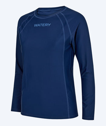 Watery UV-trøje til kvinder - Remington Long Sleeve Rashguard - Mørkeblå